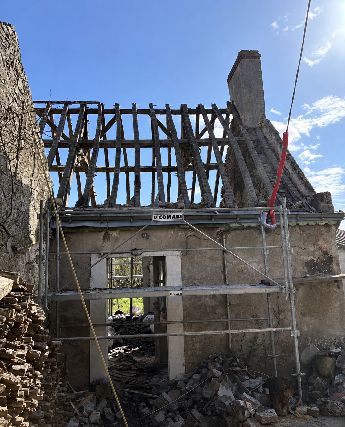 Avant — Exemple — Rénovation Toiture 